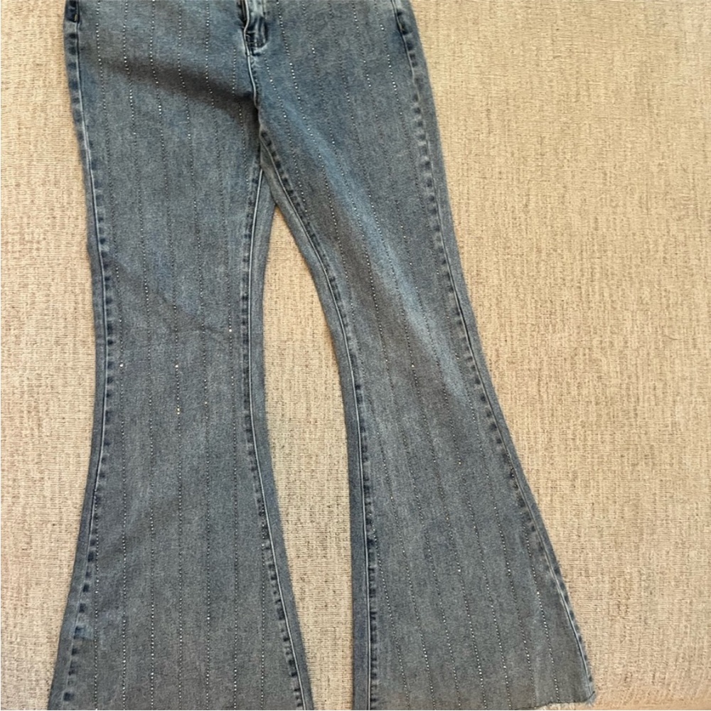 Blue B Rhinestone jeans - Picture 2 of 5